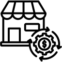 Stores in process icon